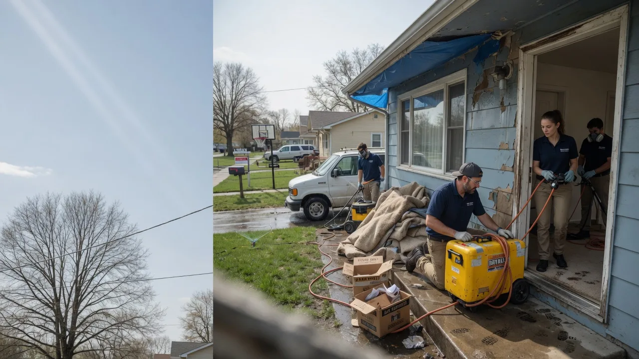 Basement Flood Cleanup in Somerset, PA near me